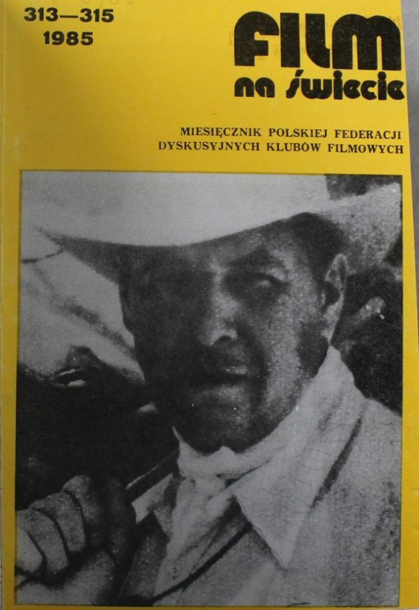 FILM NA SWIECIE magazine side cover Issue 313-315 (1-3)   1985